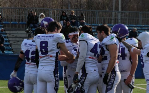 Finale del Campionato Nazionale di Football Americano: Valtellina Vikings contro Spiders Salento