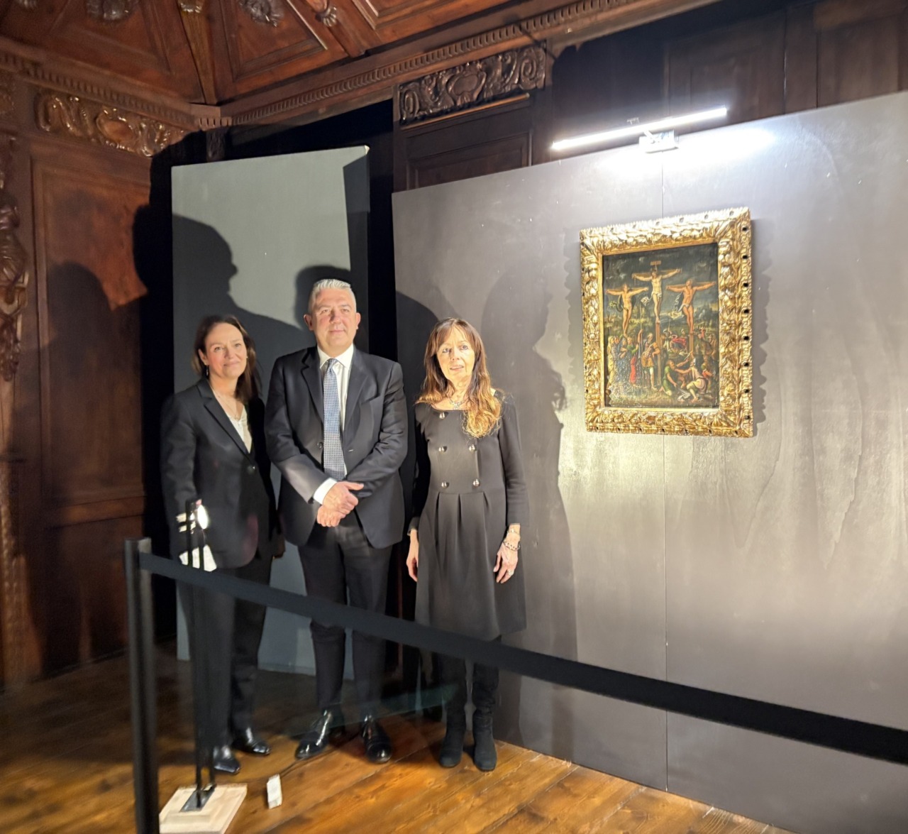 La Crocifissione di Girolamo Sellari Posta in mostra al Mvsa