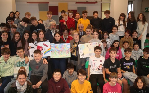 Cerimonia di premiazione per gli studenti vincitori del concorso