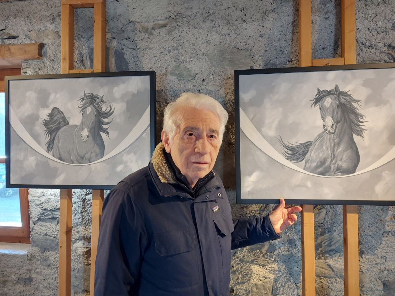 Glicerio Mezzani presenta la fauna montana in una mostra a Bormio