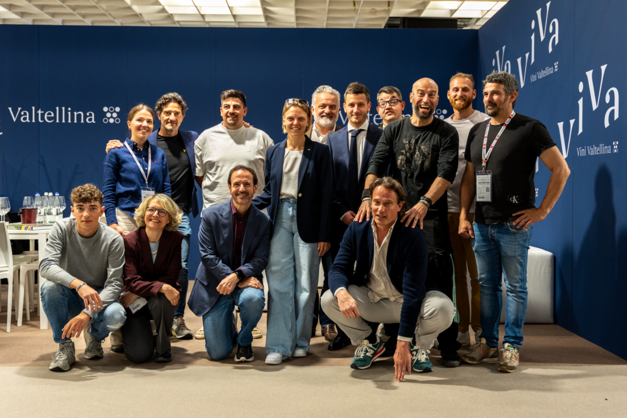 La campionessa Arianna Fontana promuove la Valtellina al Vinitaly