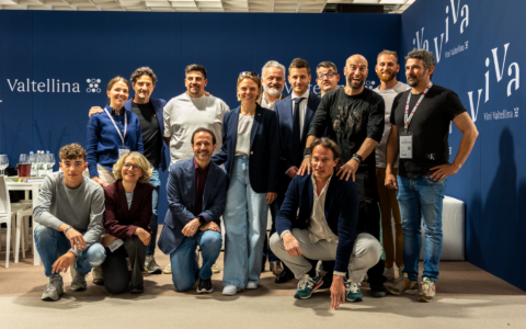La campionessa Arianna Fontana promuove la Valtellina al Vinitaly