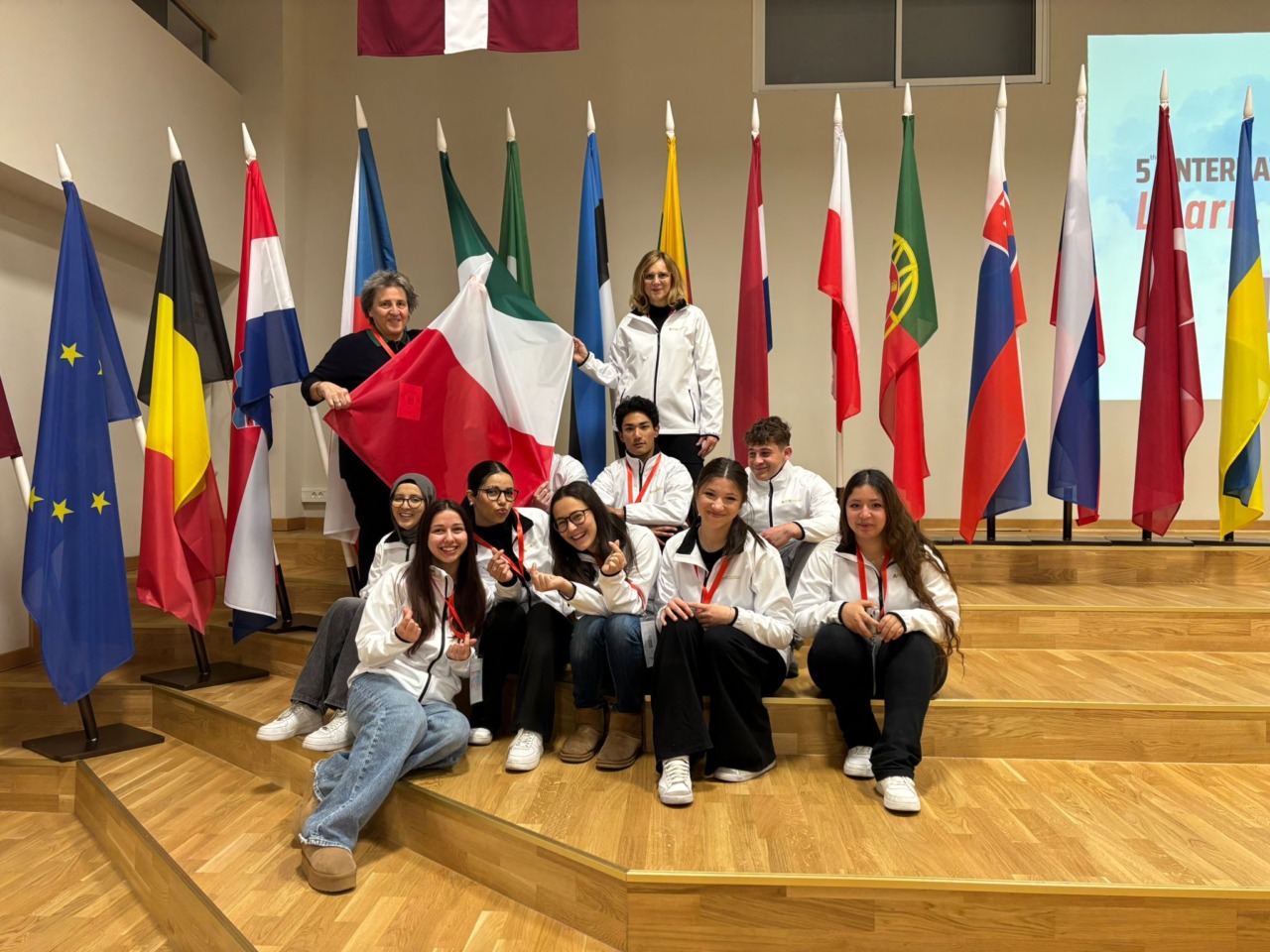 Nove studenti di Apf Valtellina a Riga per una competizione internazionale