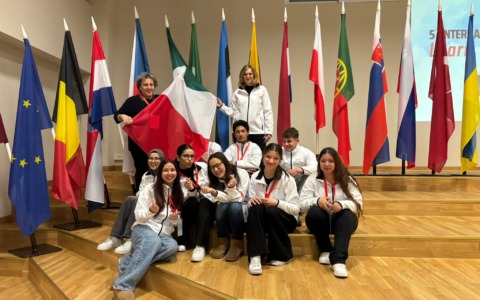 Nove studenti di Apf Valtellina a Riga per una competizione internazionale