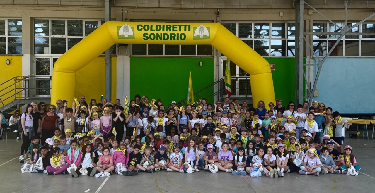 Conclusione dei progetti didattici di Coldiretti a Sondrio
