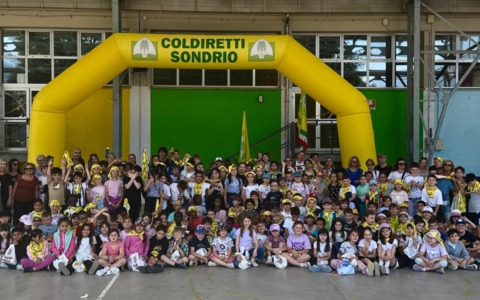 Conclusione dei progetti didattici di Coldiretti a Sondrio