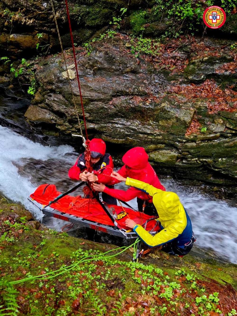 Esercitazioni del Soccorso alpino in Valgerola