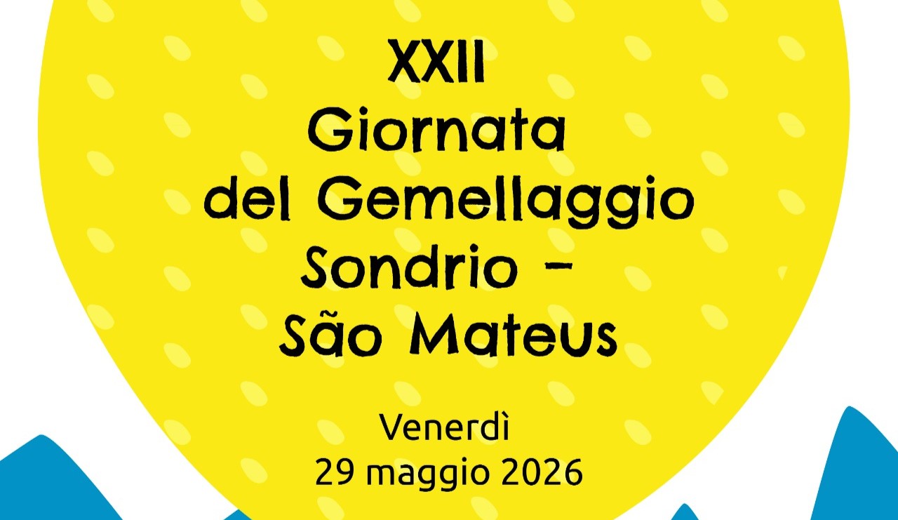 Il 29 maggio si celebra la Giornata del gemellaggio con São Mateus