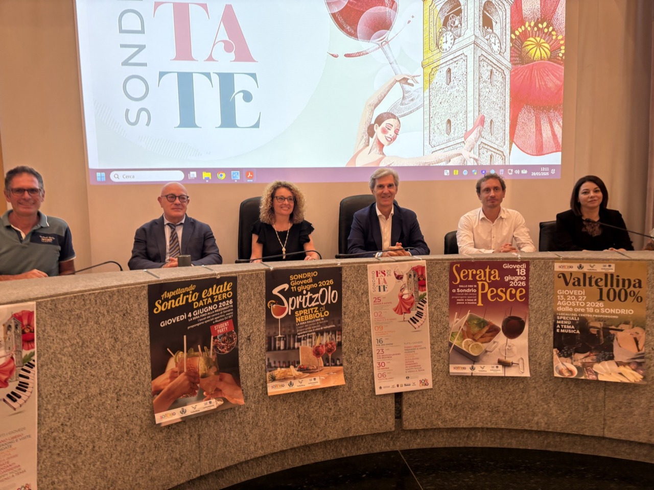 Presentato il calendario di “Sondrio Estate 2026”