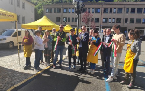 A Morbegno apre il nuovo Mercato di Campagna Amica