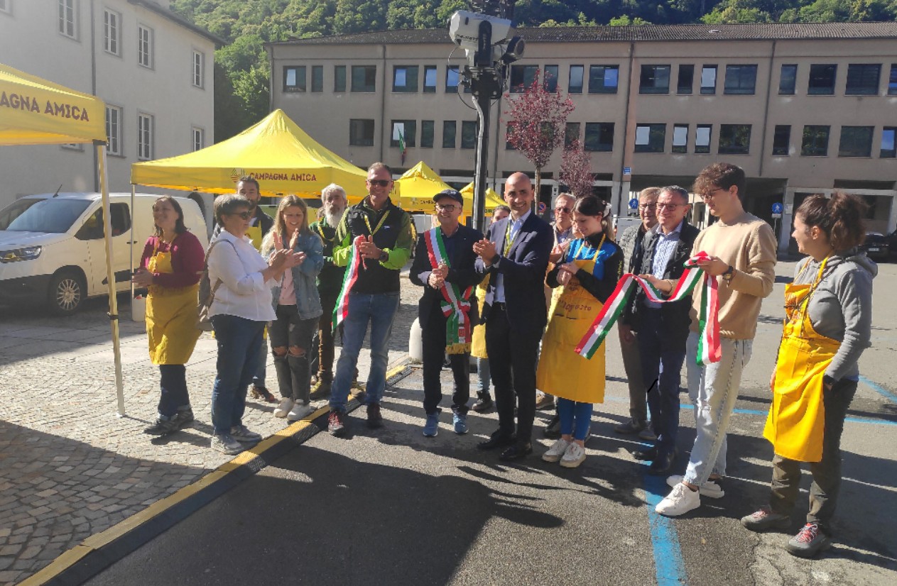 A Morbegno apre il nuovo Mercato di Campagna Amica