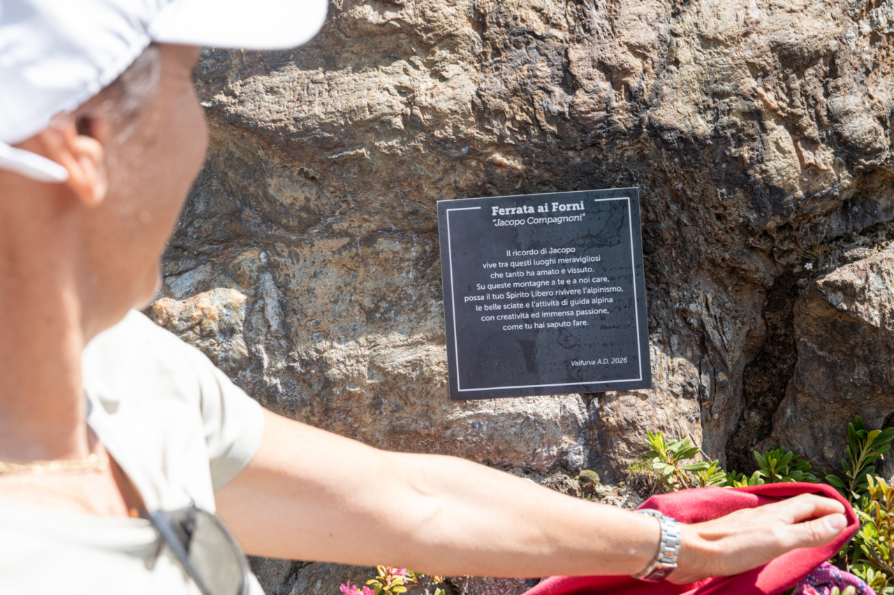 Apertura della Ferrata dedicata a Jacopo Compagnoni a Santa Caterina