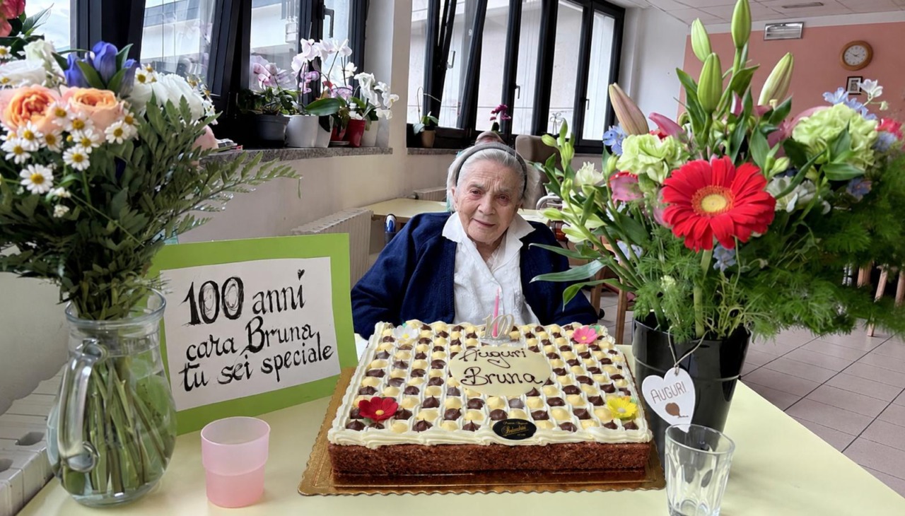 Bruna Celai festeggia 100 anni