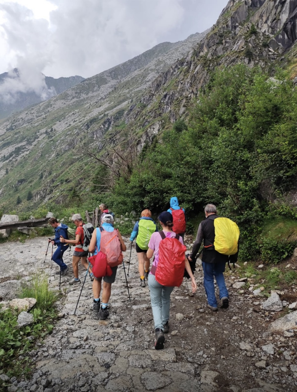 Escursione del Cai Valfurva al Rifugio Prudenzini in Val Saviore