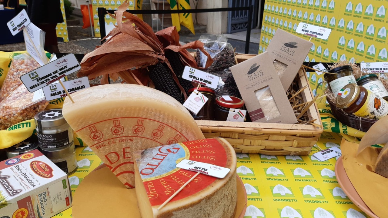 Inaugurazione del Mercato di Campagna Amica in piazza Sant’Antonio a Morbegno
