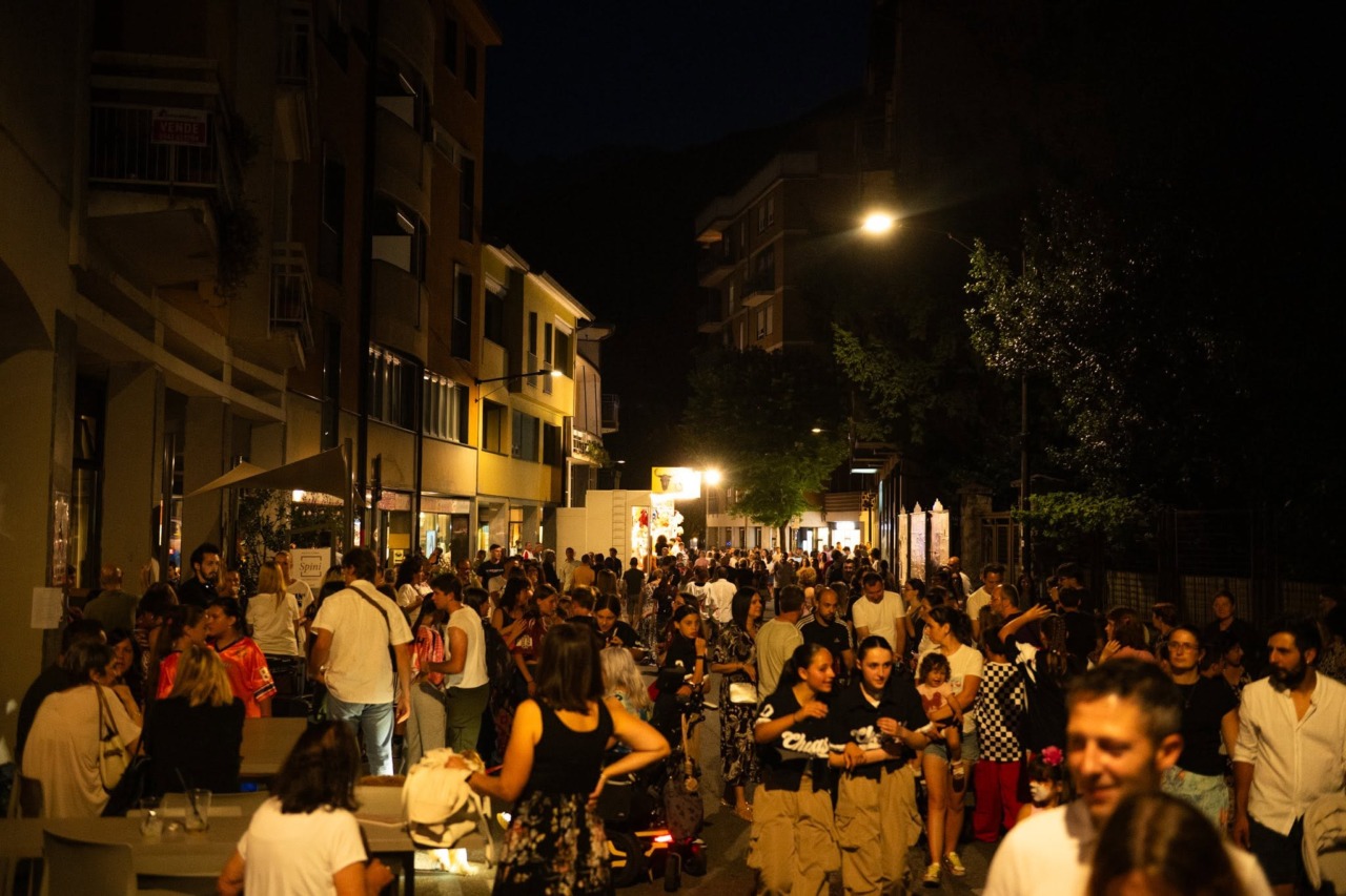 La Notte Rosa conquista Morbegno