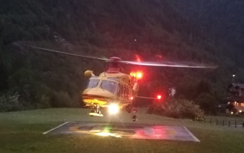 Un ragazzo di 19 anni ferito in una caduta notturna in vigna