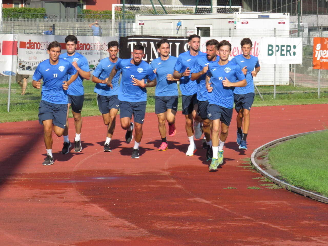 Al via il raduno precampionato della Nuova Sondrio
