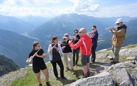 Due concerti per l’Orchestra di Flauti in scenari straordinari