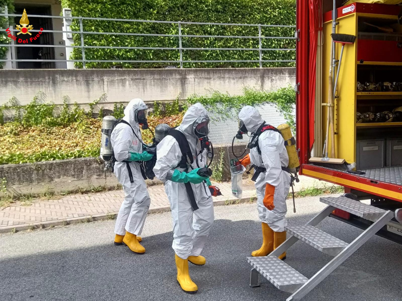 Emergenza per sversamento di mercurio a Sondrio