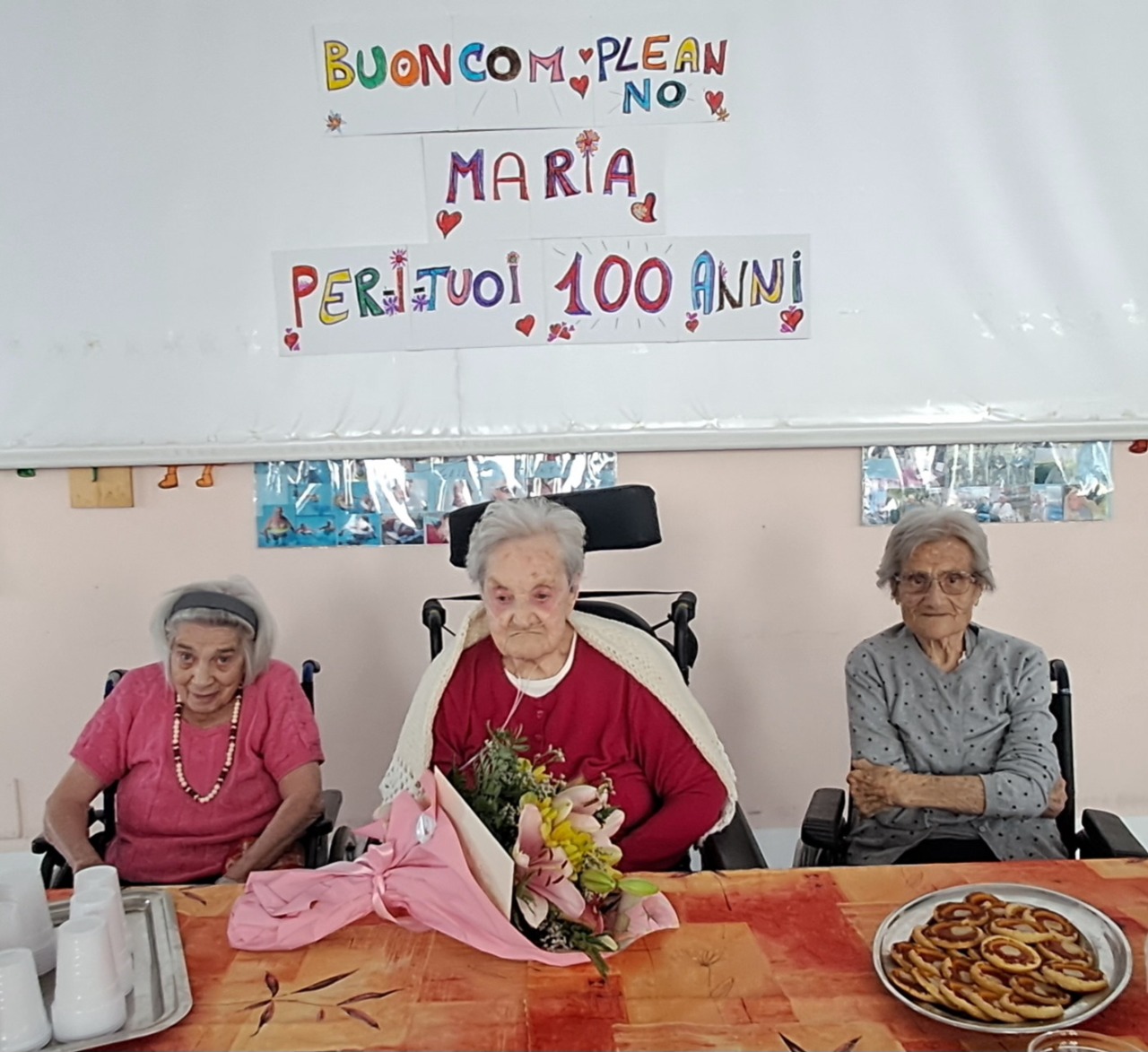 Maria Sala celebra il secolo di vita