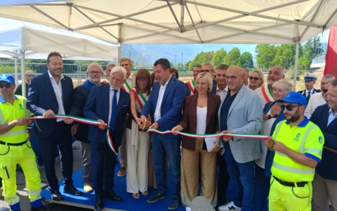 Inaugurata la nuova tangenziale a Tirano